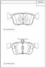 FORD USA DG9Z2200A Brake Pad Set, disc brake